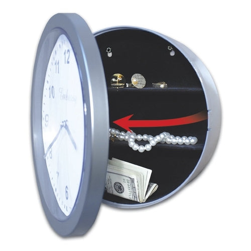 Wall Clock Hidden Safe
