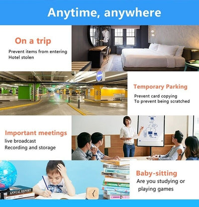 WiFi Wireless Spy 4K Mini Camera Pinhole DIY Hidden HD Screw IP DVR