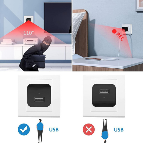 Mini Hidden Camera Home Security Nanny Cam Full HD 1080P DVR Night
