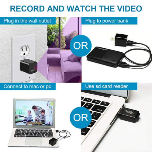 Mini Hidden Camera Home Security Nanny Cam Full HD 1080P DVR Night